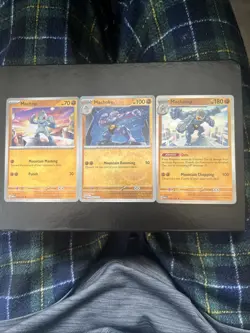 Pokemon Evolution 3 Card Set Machamp 068, Machop Machoke Holo Rare - Image 1