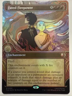 MTG Fated Firepower 0341 Showcase (Foil) Avatar TLA Mythic NM - Image 1