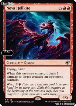 Nova Hellkite EN [EOE - 148] - NM [Foil] TCG MTG - Image 1