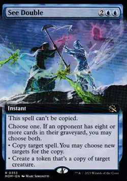 See Double (Extended Art) - R - March of the Machine - 353 - NM - Image 1