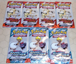 Pokemon TCG: Scarlet & Violet, Fun Pack Lot (x7) Booster Packs Lot Sealed - Image 1