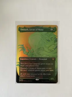 Omnath, Locus of Mana (Borderless) 680 MTG Commander Masters NM - Image 1