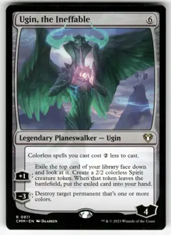 Ugin, the Ineffable 811 Rare Commander Masters Magic: The Gathering Near Mint - Image 1