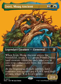 MTG Jyoti, Moag Ancient Borderless ** Modern Horizons 3 Commander ** English - Image 1