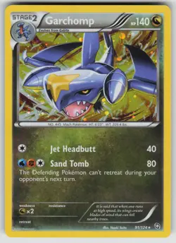 Garchomp (Cosmos Holo) 091/124 Holo Promo Blister Exclusives Pokemon LP - Image 1