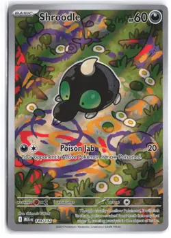 Shroodle 149/132 Illustration Rare Mega Evolution Pokemon NM - Image 1
