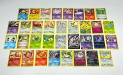 Lot of 34 Radiant Collection Pokemon TCG Trading Cards - Image 1