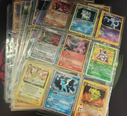👹Lot of 54 Vintage Pokemon Collection Lot Mew, Vaporeon Ex & more! DAMAGED - Image 1