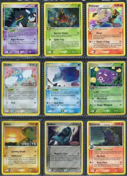 👹Lot of 54 Vintage Pokemon Collection Lot Mew, Vaporeon Ex & more! DAMAGED - Image 4