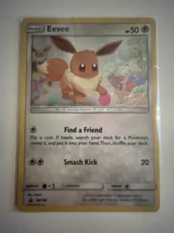 Eevee SM184 Promo Holo Excellent Condition Black Star Promo - Image 1