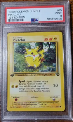 Pikachu #27 Promo Black Star PSA 10 Gem Mint Pokemon 2000 Pokemon Card Graded - Image 4