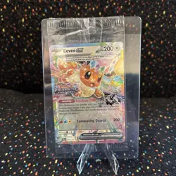 Pokemon TCG Prismatic Evolutions Eevee EX Stamped Promo Sealed - Image 1