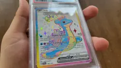 Pokemon Lapras EX 158/142 Full Art Ultra Stellar Crown Psa 10 Free Shipping - Image 2