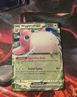 Wigglytuff EX 40/165 Scarlet & Violet Mew 151 Double Rare ENGLISH Pokemon TCG - Image 1