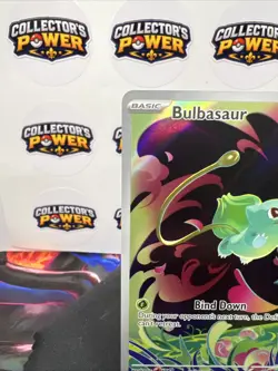 Pokemon TCG Bulbasaur 133/132 Ilustration Rare Holo Mega Evolution NM - Image 2