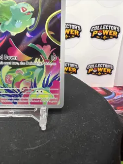 Pokemon TCG Bulbasaur 133/132 Ilustration Rare Holo Mega Evolution NM - Image 4