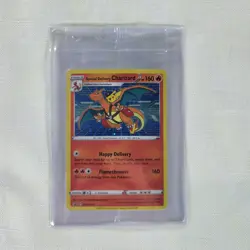 🔥 Pokemon TCG 🔥 Special Delivery Charizard SWSH075 Holo 🔥 Sealed Promo 🔥 - Image 1