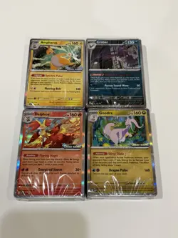4x Pokemon SEALED Chaos Rising Build And Battles! Goodra Crobat Delphox Ampharos - Image 1