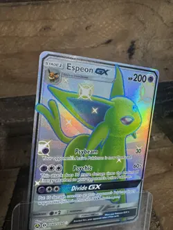 Espeon GX - SV60/SV94 - MINT NM - Shiny Vault Ultra Rare Pokemon Hidden Fates - Image 3