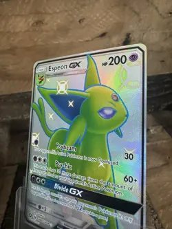 Espeon GX - SV60/SV94 - MINT NM - Shiny Vault Ultra Rare Pokemon Hidden Fates - Image 4