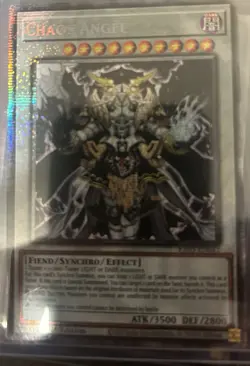 Konami Yu-Gi-Oh! TCG Chaos Angel Effect Synchro - RA05-EN043 EN Starlight rare - Image 1
