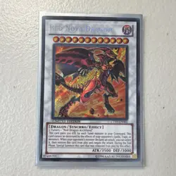 Yu-Gi-Oh! Red Nova Dragon CT07-EN005 Secret Rare Limited Edition - Image 1