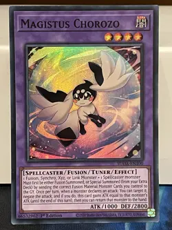 Magistus Chorozo - SUDA-EN100 - Super Rare - 1st Edition - VLP - Image 1