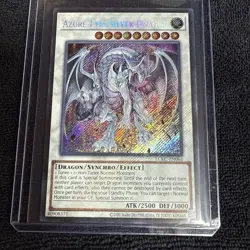 Azure-Eyes Silver Dragon LCKC-EN061 Yu-Gi-Oh YuGiOh Secret Rare NM - Image 4