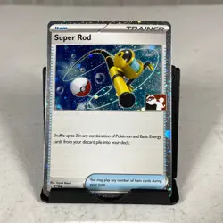 Super Rod 188/193 Common Prize Pack Series Cards Pokemon Holo Near Mint - Image 1