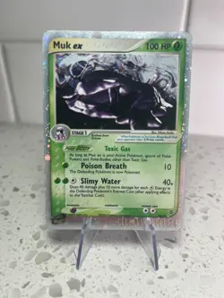 Muk EX 96/97 Holo EX Dragon 2003 Pokemon Card HP - Image 1