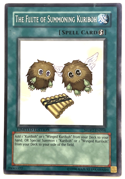YuGiOh! Flute of Summoning Kuriboh MDP2-EN004 LIMITED Edition Rare NM - Image 1