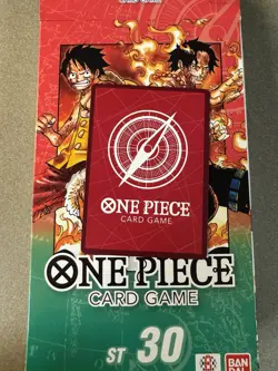 Bandai One Piece Card Game ST30-001 Luffy & Ace Alt Art Leader - Image 2