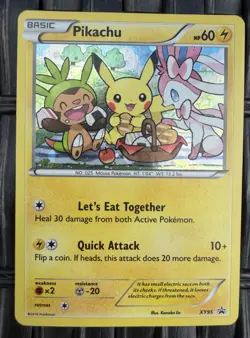 🔥🔥Pokemon Pikachu TCG XY Black Star Promos Holo Card XY95 HP GB3🔥🔥 - Image 1