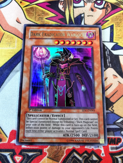 Dark Eradicator Warlock sd6-en001 1st Edition (LP) Ultra Rare Yu-Gi-Oh! - Image 1
