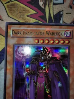 Dark Eradicator Warlock sd6-en001 1st Edition (LP) Ultra Rare Yu-Gi-Oh! - Image 3