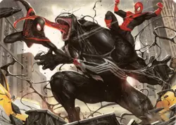 Terrific Team-Up Art Card 23 ASSPM Art Series: Marvel's Spider-Man NM - Image 1