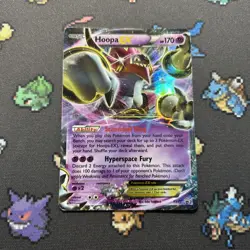 Hoopa EX XY71 PL -Ultra Rare Pokemon Card- Black Star Promo (1z) - Image 1