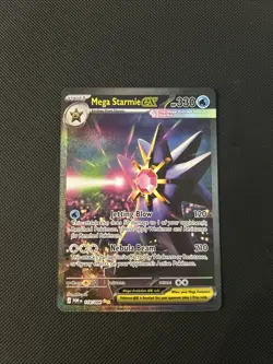 Mega Starmie EX Pokemon Card 118/088 Perfect Order Special Illustration Rare NM - Image 1