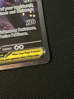 Mega Starmie EX Pokemon Card 118/088 Perfect Order Special Illustration Rare NM - Image 4