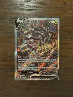 Giratina V - 186/196 - Pokemon Lost Origin Alternate Art Rare Card NM - Image 1