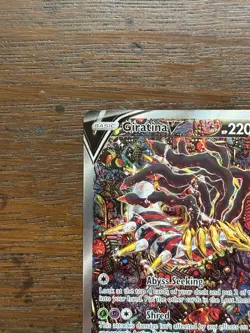 Giratina V - 186/196 - Pokemon Lost Origin Alternate Art Rare Card NM - Image 5