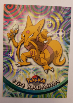 Kadabra #64 NON Holo 1999 Topps BLUE LOGO 1st Set Pokemon Cards NM - Image 1