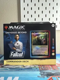 MTG Universes Beyond: Fallout - Science! Commander Deck New Sealed - Image 1