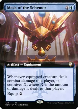 ~1x Mask of the Schemer EXTENDED x1 ~NM~ NCC Magic the Gathering MtG~ - Image 1