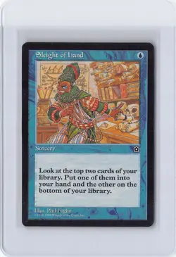 Sleight of Hand Portal Second Age LP MTG VTG - Image 1