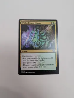MTG - Witherbloom Charm - Secrets of Strixhaven NM/M Condition - Image 1