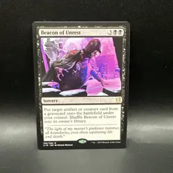 Magic the Gathering MTG Beacon of Unrest (105) Commander 2019 - Image 1