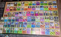 Massive 81 Pokemon Card Lot Yellow Border Cards Holos & Reverse Holo TCG CCG NM - Image 1