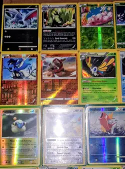Massive 81 Pokemon Card Lot Yellow Border Cards Holos & Reverse Holo TCG CCG NM - Image 2