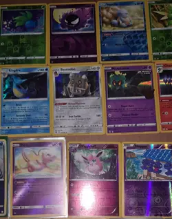 Massive 81 Pokemon Card Lot Yellow Border Cards Holos & Reverse Holo TCG CCG NM - Image 3